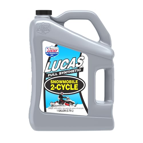 Lucas Oil Lucas Oil 10847 Synthetic 2-Cycle Snowmobile Oil - 1 Gallon - Outdoor Depot