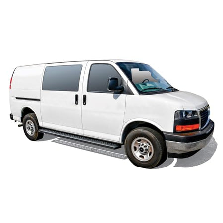 Westin Westin 27-81005 Grate Steps Running Boards 46" Driver & 97" Passenger Side Textured Black Pair - Outdoor Depot