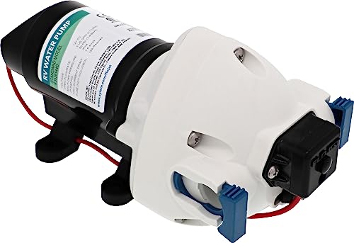 Flojet Flojet RV Water Pump R3526144D, 12 VDC 3-Chamber - Small Water Pump Ideal for Boats/Camper-Trailers - - Outdoor Depot