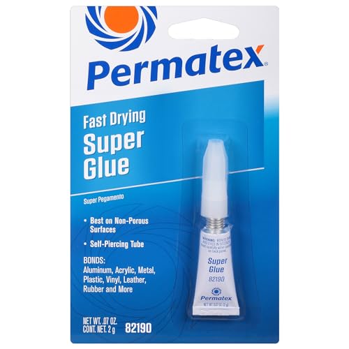 Permatex 82190 Super Glue, 2 g, Blue