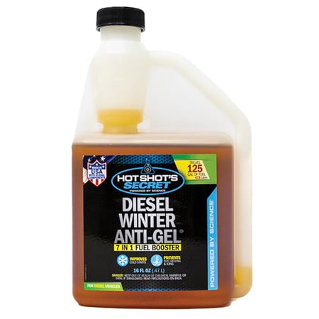 Hot Shot's Secret Hot Shot’s Secret Diesel Winter Anti-Gel Fuel Treatment 16 oz Squeeze – Treats 125 Gallons - Outdoor Depot