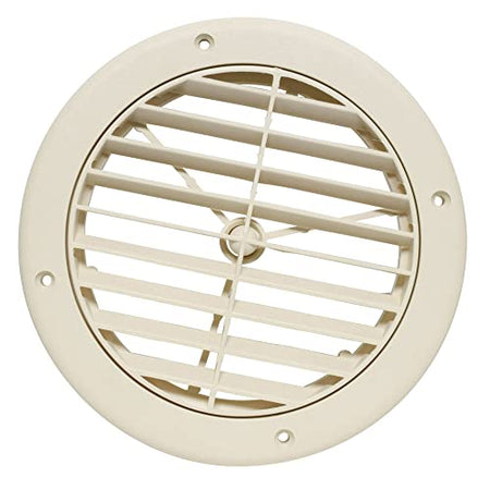 Valterra Valterra A10-3362VP Heating and A/C Register with 360° Rotation (No Damper) - 5-1/8" ID x 7" OD, - Outdoor Depot