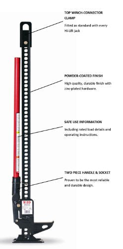 Hi-Lift Hi-Lift Jack 42" Cast/Steel Jack HL-424 - Outdoor Depot