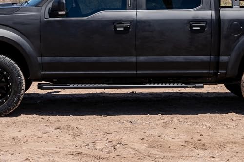Raptor Series Raptor Series Running Boards Steps 6in OEM Style Black Aluminum Compatible with SuperCrew - Outdoor Depot