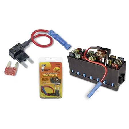 WirthCo WirthCo 30103 Battery Doctor Tapa Circuit for ATM Mini Fuse Blocks, Black - Outdoor Depot