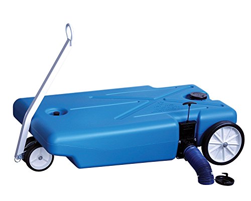 BARKER Barker 4-Wheeler Tote Tank - 32 Gallon Capacity (27844) , Blue - Outdoor Depot