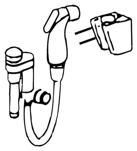 Sealand 385319054 Vacuum Breaker with Hand Spray