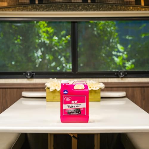 TR Gel GLOSS RV Wash & Wax - Clean, Streak-Free Finish, Reduced Water Spotting, pH Neutral, Concentrated - Outdoor Depot