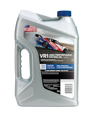 Valvoline Valvoline VR1 Racing SAE 20W-50 Motor Oil 5 QT - Outdoor Depot