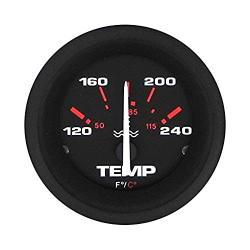 SeaStar-57904P SierraWater Temp Gauge (120-240 Fahrenheit)
