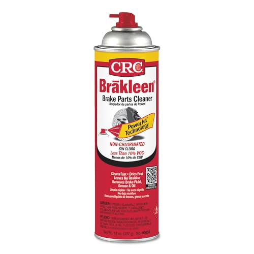 CRC CRC Brakleen 05050 Brake Parts Cleaner - 50 State Formula with PowerJet Technology - Outdoor Depot
