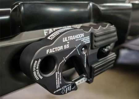 Factor 55 Factor 55 00250-04 Ultrahook Winch Hook Closed System Shackle Max Load 16,000 lbs ULT Strength - Outdoor Depot