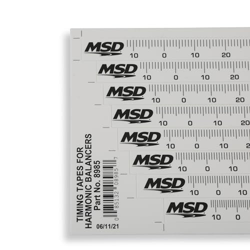 MSD MSD 8985 Timing Tapes for Harmonic Balancers - Outdoor Depot