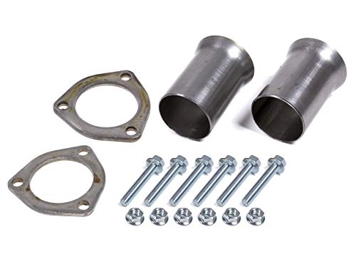 Hedman Hedman Hedder Collector Reducer, 2.5 in Inlet to 2.5 in Outlet, 3-Bolt Ball and Socket Flange, Steel, - Outdoor Depot