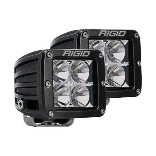 RIGID RIGID Industries D-Series PRO Flood Beam, Pair, Universal, 2-Pack - Outdoor Depot