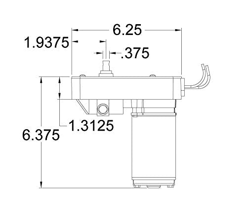 AP Products AP Products 014-132682 Venture Actuator Motor 18:1 - Outdoor-Depot.us