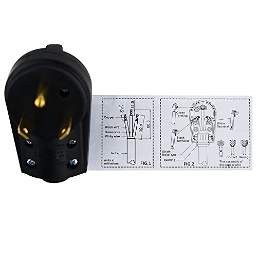 Power Watchdog Power Watchdog 30 Amp Replacement Male Plug (30APlug) – RV Electrical Plug Replacement for - Outdoor Depot