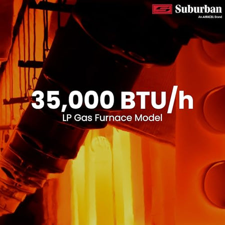 Suburban Suburban SF Series Ducted Low Profile Furnace SF-35VHQ 35,000 BTU/h LP Gas Furnace Model 2588A - Outdoor Depot