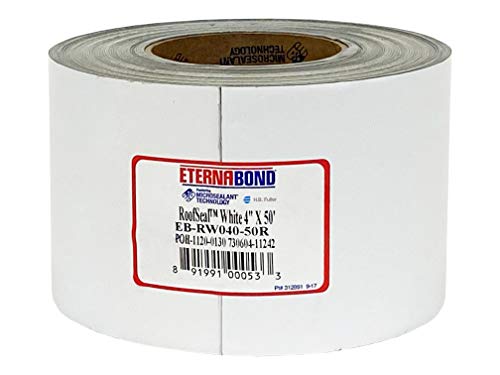 EternaBond EternaBond RoofSeal White 4" x50' MicroSealant UV Stable RV Roof Seal Repair Tape | 35 mil Total - Outdoor Depot