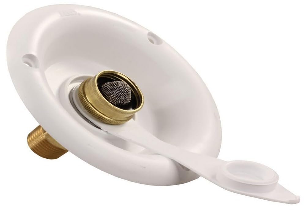 B&B Molders B&B Molders 94218 City Water Dish with Brass CV - Outdoor Depot