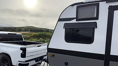GT Styling RainBlade RV Window Deflector and Sun Visor (Fits 30 inch Wide Window) Smoke - Outdoor Depot