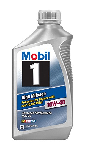 Mobil Mobil 1 103536 10W-40 High Mileage Motor Oil - 1 Quart - Outdoor Depot