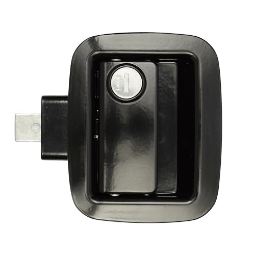 AP Products AP Products 013-710 Bauer Keyed-A-Like Horse Trailer Lock - RH, Black - Outdoor Depot