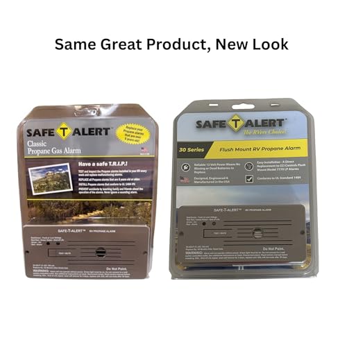 Safe T Alert Safe T Alert - Classic LP Gas Alarm - Flush Mount Brown - 30-442-P-BR - Outdoor Depot