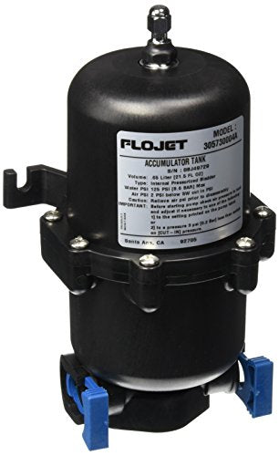 Flojet Flojet 305730004A Accumulator Tank, Black - Outdoor Depot