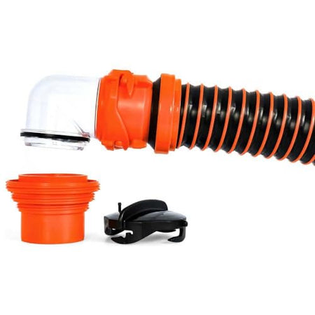 Camco Camco RhinoEXTREME 20-Foot Camper/RV Sewer Hose Kit | Features TPE Technology for Abrasion Resistance - Outdoor Depot