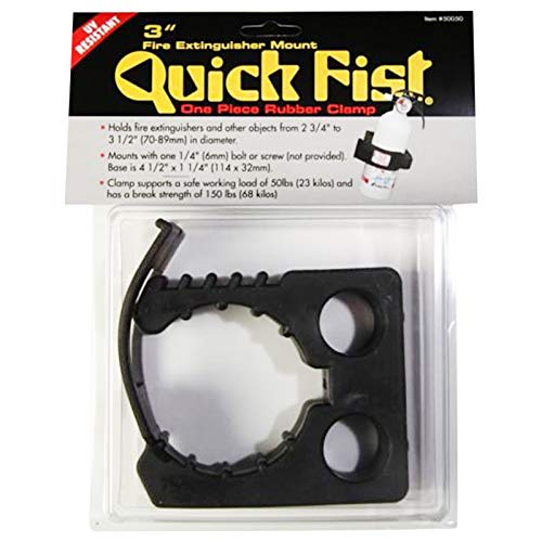 QUICK FIST 3" Quick Fist Clamp for mounting tools & equipment (Size: 2-3/4 Inch To 3-1/4 Inch Clamping - Outdoor-Depot.us