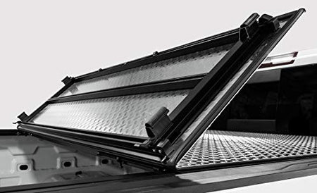 ACI ACI Lomax Folding 15-20 Ford F-150 5.6' Box Hard Tonneau Cover Black Urethane - Outdoor-Depot.us