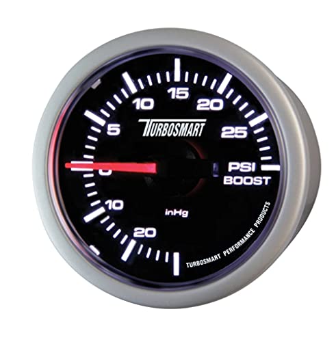 Turbosmart Turbosmart TS-0101-2023 52 mm - 2-1/16" 0-30 PSI Boost Gauge for Gated Boost Control Valves , - Outdoor Depot