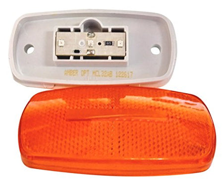 Optronics Optronics MCL32AS Surface Mount LED Marker Clearance Light with Reflex, Amber - Outdoor Depot