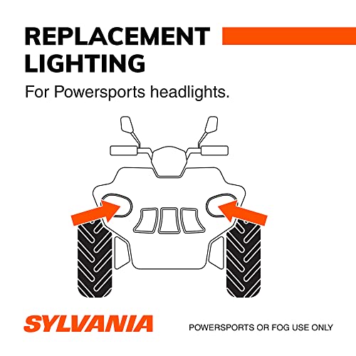 SYLVANIA SYLVANIA 9012 LED Powersport Headlight Bulbs for Off-Road Use or Fog Lights - 2 Pack - Outdoor Depot