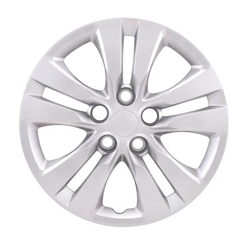 Wheel Covers Fits Fits Kia Soul LX 2020-2025 Set of 4 Wheel Skins 16 Inch 5 Split Spoke Painted Silver ABS Plastic Fits Over OEM Wheel Coast to Coast 54816S