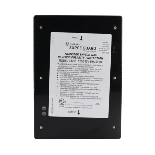Southwire Entry Level 50A Surge Guard Reverse Polarity Transfer Switch - Outdoor Depot