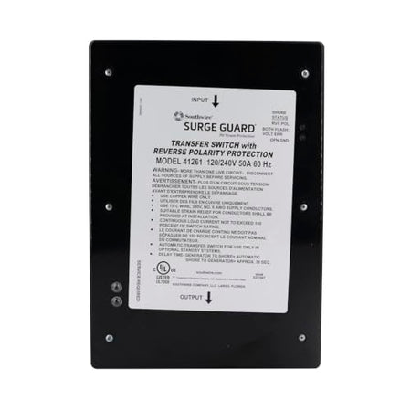 Southwire Entry Level 50A Surge Guard Reverse Polarity Transfer Switch - Outdoor Depot