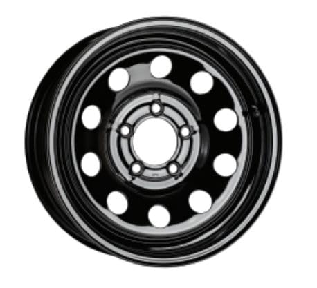 TASKMASTER - MX660865BMP3BX - STEEL - 16X6 8X6.5 BLACK MOD HEAVY