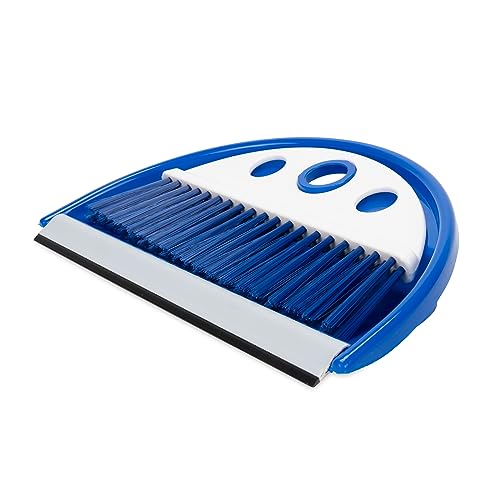 Camco Camco Dust Pan with Whisk Broom-Whisk Broom Snaps into Dust Pan After Use|Hanger Hole for Convenient - Outdoor Depot