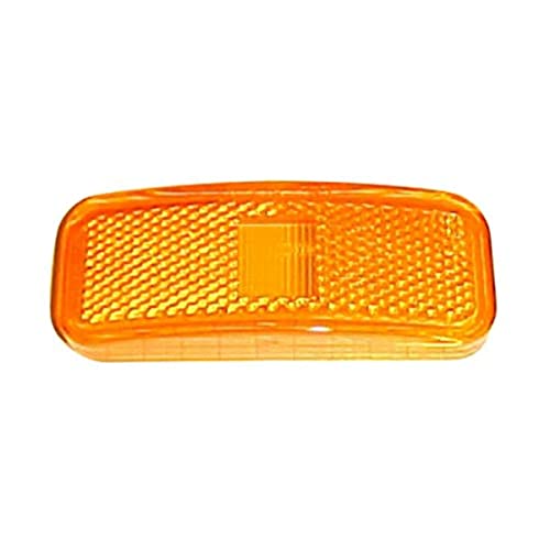 Optronics Optronics A-44ABP Amber Replacement Lens for Rectangular Marker/Clearance Light - Outdoor Depot