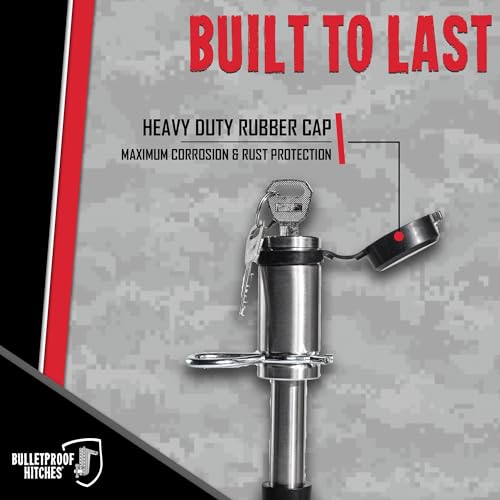 BulletProof Hitches BulletProof Hitches - 5/8" Trailer Hitch Locking Pin - Universal Fit, Stainless Steel, - Outdoor Depot