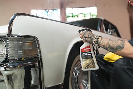 Mothers Mothers California Gold Waterless Wash & Wax, 24 oz. — Quick & Easy Car Care Without Water, Spray On - Outdoor Depot