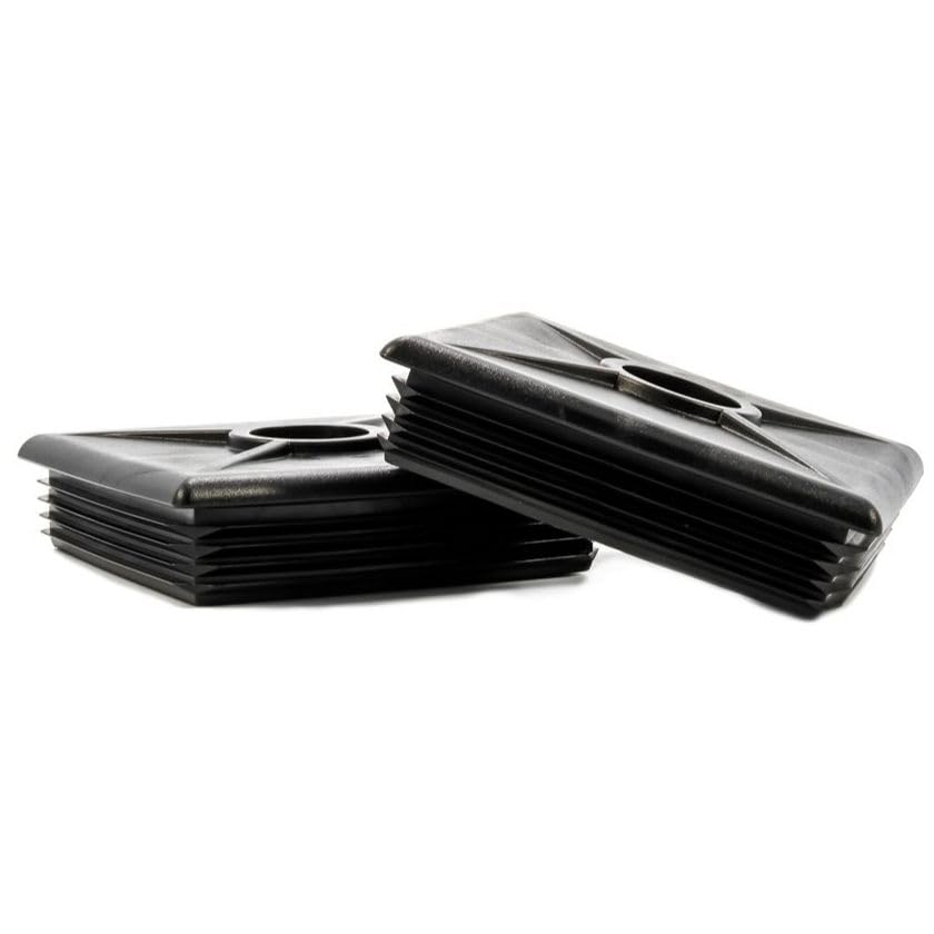 Camco Camco 4-Inch RV Bumper Caps | Easy Removal | Durable Construction | Black, 2-pack (40303) - Outdoor Depot