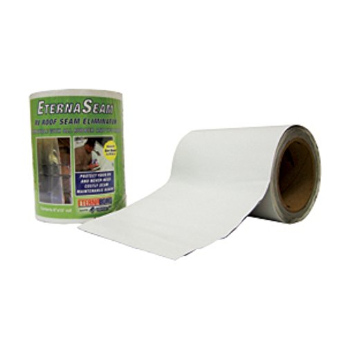 RV ETERNABOND White Motorhome Roof Repair Kit 4" x 37' Roll, White
