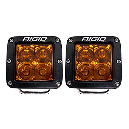 RIGID RIGID INDUSTRIES 20252-D-Series-Spot-with-Amber-PRO-Lens-Pair-02 - Outdoor Depot
