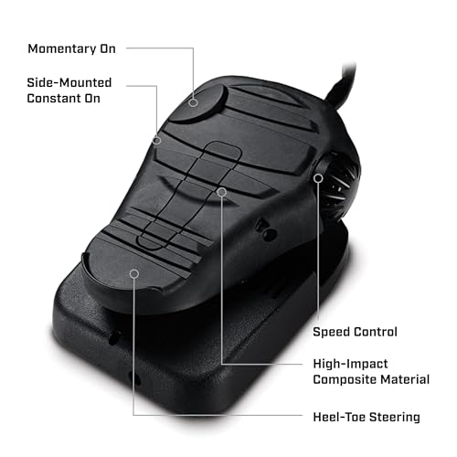Minn Kota Minn Kota Edge Bow-Mount Electric Trolling Motor with Foot Pedal Control – 45 Lb. Thrust, 36 In. - Outdoor Depot