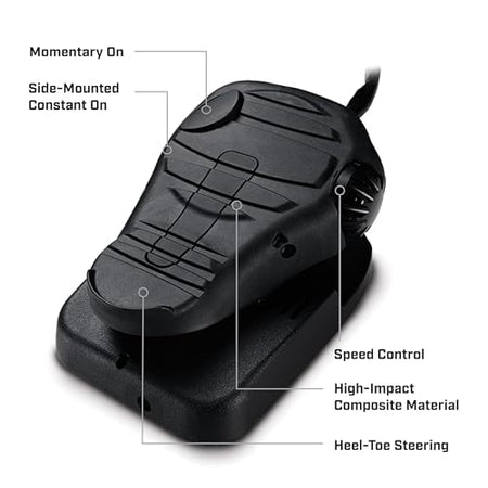 Minn Kota Minn Kota Edge Bow-Mount Electric Trolling Motor with Foot Pedal Control – 45 Lb. Thrust, 36 In. - Outdoor Depot