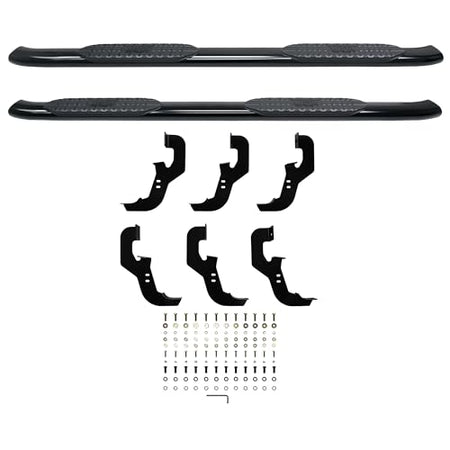 Westin Westin 21-54135 PRO TRAXX 5 Oval Nerf Bars fits 2019-2026 Silverado Sierra 1500 Crew Cab (Exc 2019 - Outdoor Depot