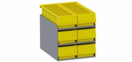 Kargo Master Holman 40341 6 Stacked Small Parts Bins - Outdoor Depot